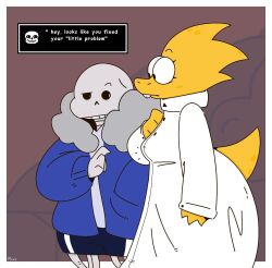 alphys from undertale by flowerpax