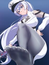 feet foot_fetish foot_focus foot_up from_below negative_weiss no_shoes pantyhose rwby rwby_ice_queendom socks tagme tights tsa weiss_schnee