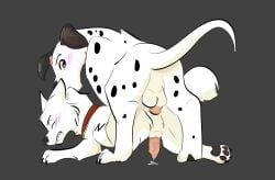 101_dalmatians bolt bolt_(film) canine crossover disney dogs feral feral_on_feral pongo