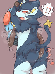 ?! ambiguous_gender anal blush bondage bound forced heart luxray male nintendo pokemon pokemon_(species) rape s5941 shivering tentacle tentacle_rape tentacool video_games らんたんちゃん