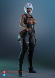 1girls 3d 3d_(artwork) alternate_costume alternate_hairstyle alternate_version_at_source alternate_version_available apex_legends big_ass big_butt bubble_ass bubble_butt clothed curvaceous curves curvy curvy_body curvy_female curvy_figure curvy_hips dark-skinned_female dark_skin enormous_ass enormous_butt female female_focus female_only high_heel_boots high_heels large_ass latina loba_(apex_legends) makeup patreon_username respawn_entertainment short_hair small_waist solo solo_female solo_focus standing tan tan_body tan_skin the_x_creator thick thick_ass thick_thighs thigh_highs thighhighs thighs twitter_username white_hair wide_hips