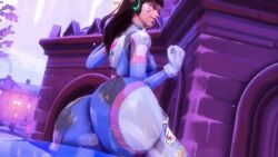 1girls 3d alternate_ass_size animated ass_focus ass_jiggle big_ass blizzard_entertainment bodysuit bottom_heavy camera_shake d.va female female_only gif gigantic_ass huge_ass hyper_ass jiggle jiggling_ass overwatch plugsuit prevence tagme twerk twerking