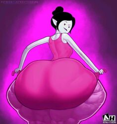 adventure_time astroafterhours ballerina biting_lip holding_ass huge_ass huge_thighs hyper_ass ignantastro large_ass marceline marceline_the_vampire_queen massive_ass