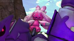 3d absurd_res aetrix animated anthro anthro_on_anthro avian bird corviknight cum dubious_consent feral hi_res hostage male/female mp4 nintendo no_sound pokémon_(species) pokemon pokemon_(species) pokemon_sv rape reverse_rape sex size_difference source_filmmaker tagme tinkaton video