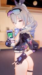 silver wolf (honkai: star rail) from honkai: star rail by 3dimmanimations