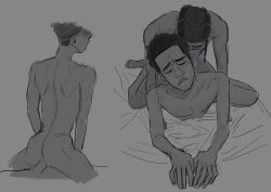 dark_male_only gay gay_domination gay_sex marvel miles_morales miles_morales_(earth_42) notselddihenaj selfcest yaoi