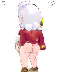 ass belle_(brawl_stars) big_ass brawl_stars dat_ass goldhand_belle huesosdry tagme white_hair