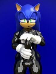 animated blender blender_cycles blinking condom_suit eggsaladsandwich gloves latex latex_suit looking_at_viewer looking_pleasured loop looping_animation male male_only masturbation rubbing_glans short_playtime skin_tight skinsuit solo sonic_(series) sonic_the_hedgehog sonic_the_hedgehog_(series) tagme video