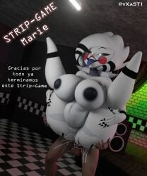 1boy 1boy1girl 1girls 3d 3d_(artwork) areolae balls ballsack big_breasts breasts cally3d clazzey cryptiacurves cum cum_inside fazclaire's_nightclub five_nights_at_freddy's five_nights_at_freddy's_2 fnaf fredina's_nightclub huge_breasts inflation inverted_nipples looking_pleasured male/female marie_(cally3d) marie_(cryptia) marionette_(fnaf) nipples open_mouth penetration puppet_(cally3d) puppet_(fnaf) scottgames sex size_difference strip_game tongue tongue_out vxast