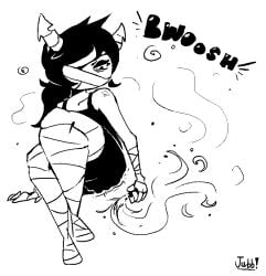 fart fart_fetish farting fire_fart hiveswap homestuck jubb monochrome polypa_goezee