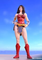 1girls 3d 3d_(artwork) amazon athletic athletic_female black_hair blue_eyes boots dc dc_comics demigoddess diana_prince eyebrows eyelashes female female_only fit fit_female fortnite fully_clothed hourglass_figure light-skinned_female light_skin long_hair rysketches solo superheroine themysciran wonder_woman wonder_woman_(fortnite) wonder_woman_(series)