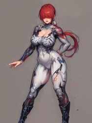 ai_generated bodysuit king_of_fighters shermie_(cosplay) shermie_(kof)