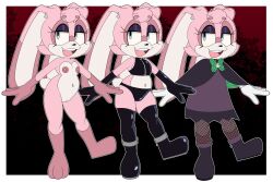 2023 2d 2d_(artwork) 2d_artwork ankle_cuffs anthro armwear belly belly_button belly_piercing big_ears black_boots black_crop_top black_gloves black_legwear black_panties blakeynsfw boots bowtie breasts breasts character_sheet clothed clothing crop_top curvy curvy_body curvy_female curvy_figure dominant dominant_female dress ear_piercing eyelashes eyeshadow fan_character feet female female_focus female_only fingers first_porn_of_character fishnet_legwear fishnet_pantyhose fishnet_stockings fishnets fur furry gloves goth goth_girl gothic green_bowtie hair hd hi_res highres hourglass_figure lagomorph lagomorph_humanoid latex legwear leporid leporid_humanoid light_blue_eyes long_boots long_gloves looking_away looking_to_the_side midriff mobian mobian_(species) mobian_rabbit naked naked_female nipple_piercing nipples nude nude_female oc open_mouth original_character panties parfait_the_rabbit parfait_the_rabbit_(blakeynsfw) pierced_nipples piercing piercings pink_body pink_fur pink_skin png purple_boots purple_dress purple_eyeshadow pussy rabbit rabbit_ears rabbit_girl rabbit_humanoid rabbit_tail reference_image reference_sheet sega shiny_boots shiny_clothes shiny_eyes shiny_gloves shiny_legwear shiny_panties slut slutty_outfit small_breasts solo solo_female solo_focus sonic_(series) sonic_oc sonic_the_hedgehog_(series) tail tail_tuft teeth thigh_squeeze thigh_squish thighhighs thighs tongue vagina white_gloves white_outline widescreen zipper