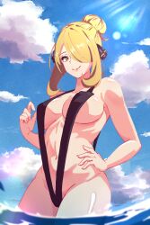 cynthia (pokemon) from game freak by bors ing2