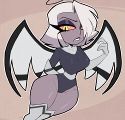 exorcist vaggie from hazbin hotel by nelljoestar