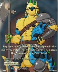 1boy 2020s 2025 5_fingers abs absurd_res adam_the_wolf after_cum anthro anthro_male arm_pads armour armoured armpit athletic_male axe battle_axe beefy belt biceps big_balls big_biceps big_penis black_eyebrows black_eyelashes black_markings black_nipples black_nose black_penis blue_body blue_legs blue_tail blurred_background body_markings breastplate buff canid canid_humanoid caption claws closed_mouth clothing comission countershade_arms countershade_balls countershade_penis countershade_snout countershade_tail countershade_torso countershading cum cum_drip cum_dripping cum_dripping_from_penis determined dialogue digital_media_(artwork) dominant_male dragon dragon_boy dragon_tail ear ears_up effectively_nude english_text exhibitionism fangs finger_markings fit fit_male flaccid flaccid_penis furry furry_male furry_only gate glistening_armor glistening_balls glistening_hair green_claws green_eyes green_spikes guard guardian_spirit hand_markings hand_on_waist hanging_balls holding holding_object holding_weapon humanoid humanoid_genitalia hybrid knee_pads leaking leaking_cum leather_straps leg_markings long_penis long_tail looking_at_viewer male male_only manly messy_hair metal_armor multicolored_body multicolored_ears muscular_arms muscular_legs muscular_male mythology navel nipples nose nostrils open_eyes outdoors pecs penis pov presenting_body presenting_penis round_balls short_hair skyrim solo solo_male square_jawline standing tailwag threatening threatening_viewer threatening_with_weapon three-quarter_portrait three-tone_fur trapezius tridark uncut veiny_penis watermark weapon wolf wolf_boy wolf_ears wolf_male wooden_gate xfr yellow_arms yellow_balls yellow_glans yellow_hair yellow_hands