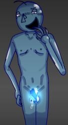 baldi's_basics_in_education_and_learning baldis_basics glowing_penis gradient_background gradient_body gray_background looking_at_viewer looking_down_at_viewer male_only medibangpaint nude nude_male open_mouth precum precum_drip shading sketch solo subterbaldi subterbaldi_(bbieal_mod) tentacle_penis