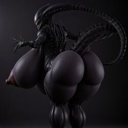 female xenomorph fan art
