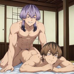 2boys ai_generated anal_sex ass big_ass big_penis civitai closeup cowgirl_position gay gay_male gay_sex homosexual illustrious_(stable_diffusion) kissing living_room lying lying_down lying_on_back male multiple_angles penis public public_sex riding riding_penis rindou_haitani sex sex_slave sex_toy shocked shocked_expression sitting_on_penis sitting_sex smirk smirking straddling straddling_lap straddling_penis temple tokyo_revengers traditional_japanese voyeurism yaoi
