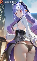 vivian (zenless zone zero) from hoyoverse by lunealter