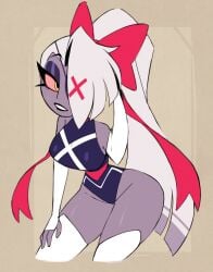 vaggie (hazbin hotel) from hazbin hotel by nelljoestar