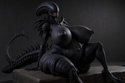 female xenomorph fan art
