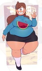 mabel pines from gravity falls by ridiculouscake