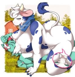 lactaid cow from lactaid by mellonsoda