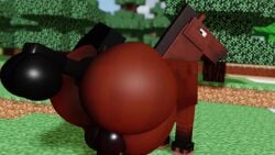 1:1 2024 3d_(artwork) 3d_animation anal_sex animated anus apple ass balls big_balls big_butt bouncing_butt brown_body brown_fur brown_skin butt_jiggle digita_media_(artwork) equid equine equine_anus fat_ass_feral feral feral_penetrated fur genitals high_framerate horse horse_(minecraft) huge_butt looking_at_viewer looking_back male male_feral mammal microsoft minecraft mojang outside penis penis_in_ass plant puffy_anus quadruped sex shaking_butt short_playtime solo tagme tail tail_aside tree video willie_piv xbox_game_studios