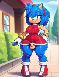 amy rose from sonic (series) by lustre