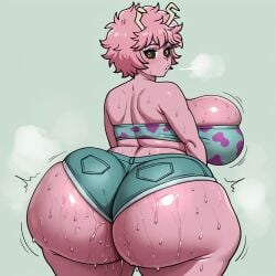 mina ashido from boku no hero academia by kalagod