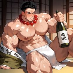 himejima gyomei from demon slayer by cboy slut