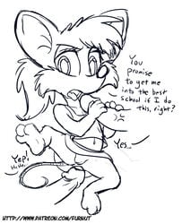 rhubella rat from tiny toon adventures by furnut