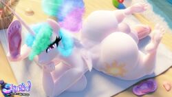 1futa 3d absurd_res alicorn animal_genitalia anthro ass basket beach beach_towel big_penis breasts completely_nude curvy curvy_figure cutie_mark dickgirl digital_media_(artwork) equine erection eyelashes eyewear feet feet_up foot_fetish friendship_is_magic futa_only futanari genitals hand_on_chin horn horsecock intersex looking_at_viewer lying multicolored_hair my_little_pony nipples on_stomach penis princess_celestia_(mlp) purple_slippers seashell slippers snuddy soles thick_thighs toes veiny_penis voluptuous white_body wings