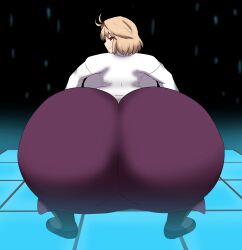 1girls animated arcueid_brunestud ass big_ass blonde_hair bubble_butt clothing dat_ass dumptruck_ass fat_ass female female_only gigantic_ass hyper hyper_ass hyper_thighs imstupid13 large_ass looking_at_viewer looking_back massive_ass melty_blood red_eyes thunder_thighs tsukihime twerking type-moon vampire wide_hips