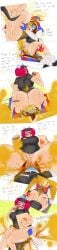 comic eating_food fart fart_fetish fart_torture fat_ass female_focus lazei pomni_(the_amazing_digital_circus) ragatha_(the_amazing_digital_circus) shart stinky teasing the_amazing_digital_circus toilet