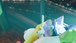 animated blender_cycles gummigoo_(the_amazing_digital_circus) krystal_(star_fox) neumond_art tagme video
