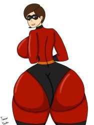 1girls big_ass disney female helen_parr pixar solo the_incredibles thick_ass toweldude