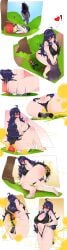 aged_up calem_(pokemon) comic enjoying_farts fart fart_fetish fart_torture fat_ass female female_focus hex_maniac lazei pokemon stinky voodoo voodoo_doll