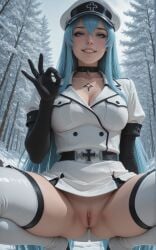 esdeath (akame ga kill!) from akame ga kill! by echodantalian