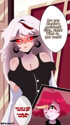 carmilla carmine from hazbin hotel by alexweyxd
