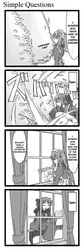 comic hard_translated hisui hisui_(tsukihime) kohaku kohaku_(tsukihime) magical_amber maid monochrome parody translated tsukihime type-moon yumizuka_satsuki