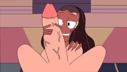 1boy 1girls anal_sex animated big_ass big_breasts big_penis blowjob breasts caressing_testicles cum cum_inside cum_on_breasts cum_on_face dark-skinned_female dark_skin female futanari handjob huge_penis interracial light_skin long_video longer_than_4_minutes no_sound pedroillusions penis priyanka_maheswaran steven_universe stevonnie straight tagme vaginal_penetration video