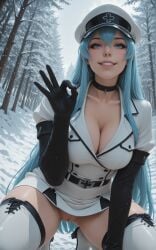 esdeath (akame ga kill!) from akame ga kill! by echodantalian