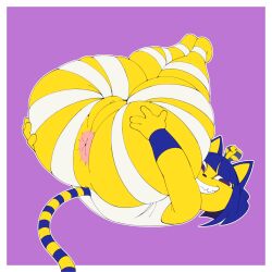ankha from animal crossing by chompolon