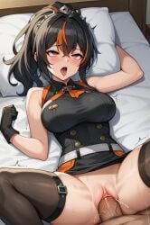 1girls ai_generated anime anime_girl anus ass breasts cum duo erection female female genshin_impact girl girly hair lewd looking_at_viewer naked naked_female nipples nsfw nude open_mouth penetration porn pussy sex straight vaginal_penetration zhu_yuan