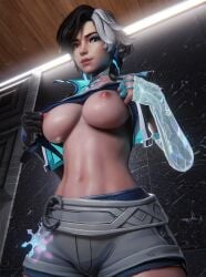 luna snow from marvel by zen art