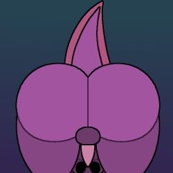1:1 amphibian anthro ass axolotl balls bent_over big_butt digital_media_(artwork) genitals looking_back male marine mole_salamander nude penis pink_body rear_view salamander simple_background small_penis solo solo_focus tail thick_thighs tweakydumbdog wide_hips