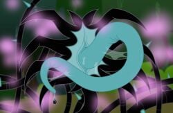 absurd_res alien_(franchise) badumsquish black_vine everfree_forest facehugger forest friendship_is_magic gas hasbro hi_res imminent_oral imminent_oviposition imminent_sex my_little_pony nature ovipositor pheromones plant plunder_seeds_(mlp) poison_vine seed slime thorn tree