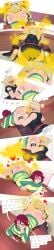 blush comic eating_ass enjoying_farts face_in_ass fart fart_fetish fart_torture freckles kim_pine lazei roxanne_richter scott_pilgrim stinky yuri